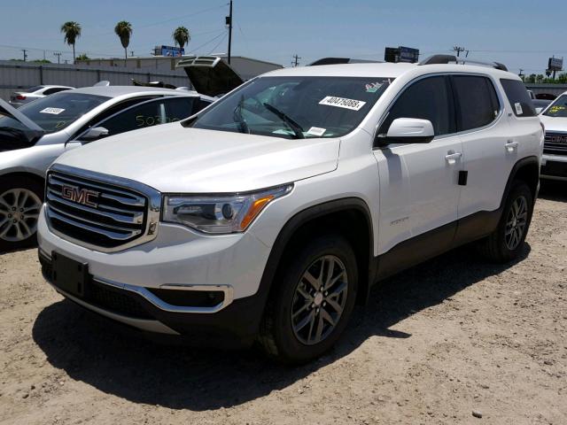 1GKKNMLS9JZ249610 - 2018 GMC ACADIA SLT 白色 照片 2