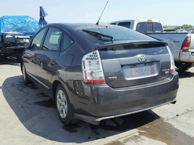 JTDKB20U473265823 - 2007 TOYOTA PRIUS CHARCOAL photo 3