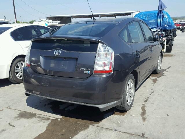 JTDKB20U473265823 - 2007 TOYOTA PRIUS CHARCOAL photo 4