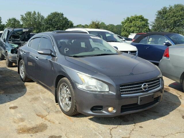 1N4AA51E09C831671 - 2009 NISSAN MAXIMA S GRAY photo 1