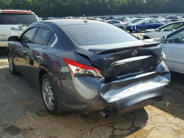 1N4AA51E09C831671 - 2009 NISSAN MAXIMA S GRAY photo 3