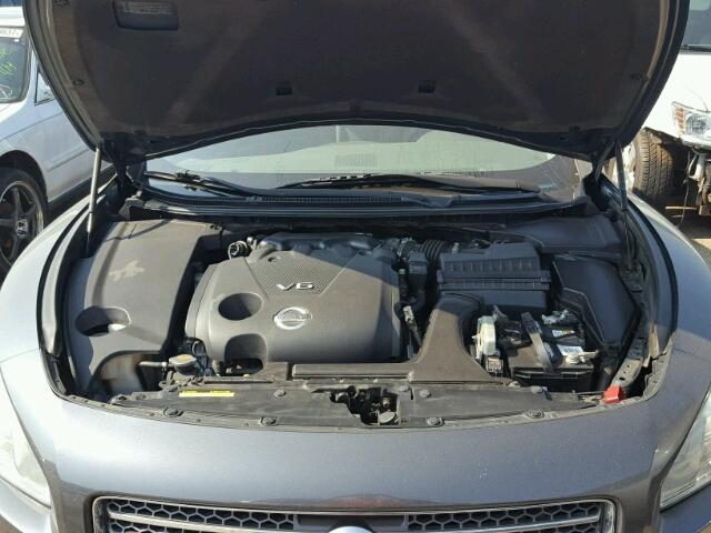 1N4AA51E09C831671 - 2009 NISSAN MAXIMA S GRAY photo 7