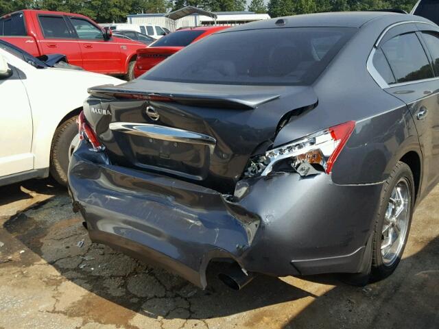 1N4AA51E09C831671 - 2009 NISSAN MAXIMA S GRAY photo 9