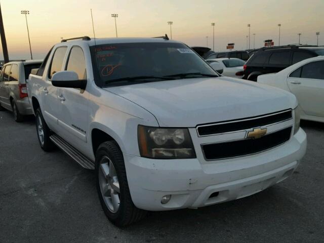 3GNEC12087G317831 - 2007 CHEVROLET AVALANCHE WHITE photo 1