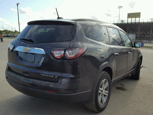 1GNKRHKD8GJ106625 - 2016 CHEVROLET TRAVERSE L GRAY photo 4