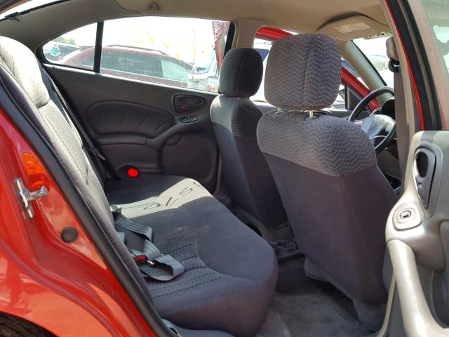 1G2NE52E35M222582 - 2005 PONTIAC GRAND AM S 红色 照片 6