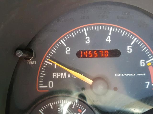 1G2NE52E35M222582 - 2005 PONTIAC GRAND AM S 红色 照片 8