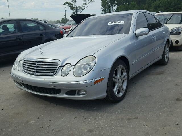 WDBUF56J06A838902 - 2006 MERCEDES-BENZ E 350 SILVER photo 2