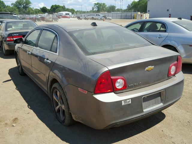 1G1ZC5E09CF194784 - 2012 CHEVROLET MALIBU 1LT 灰色 照片 3