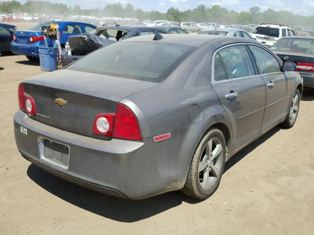 1G1ZC5E09CF194784 - 2012 CHEVROLET MALIBU 1LT 灰色 照片 4