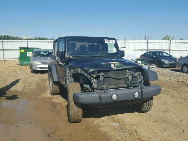 1J4AA2D18AL129016 - 2010 JEEP WRANGLER S GREEN photo 1