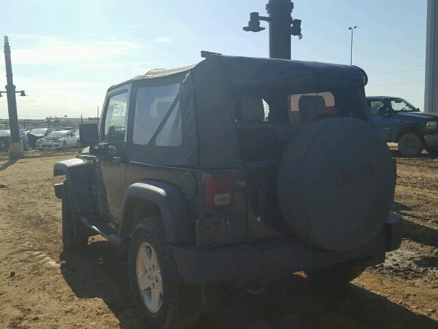 1J4AA2D18AL129016 - 2010 JEEP WRANGLER S GREEN photo 3