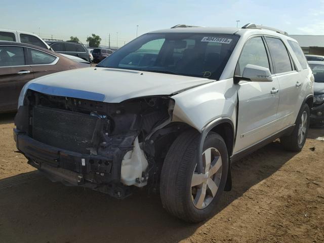 1GKLVMED3AJ179314 - 2010 GMC ACADIA SLT 白色 照片 2
