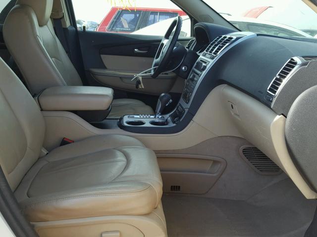 1GKLVMED3AJ179314 - 2010 GMC ACADIA SLT 白色 照片 5
