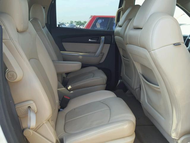 1GKLVMED3AJ179314 - 2010 GMC ACADIA SLT 白色 照片 6