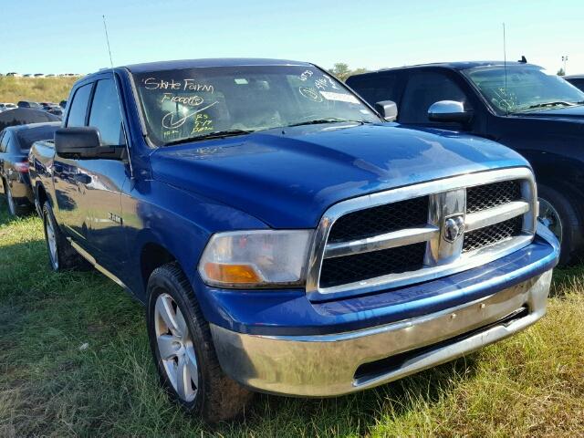 1D3HB13P79S754419 - 2009 DODGE RAM 1500 BLUE photo 1