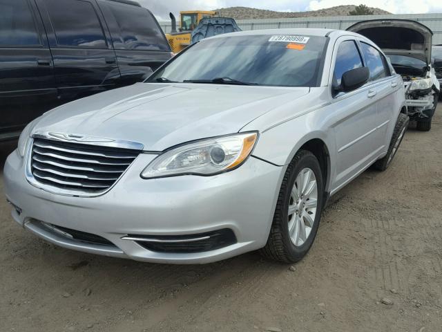 1C3CCBBB7CN204997 - 2012 CHRYSLER 200 TOURIN SILVER photo 2