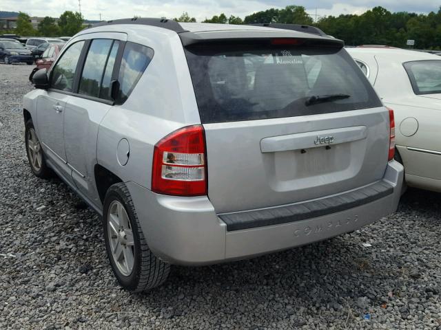 1J4NT4FB9AD591771 - 2010 JEEP COMPASS SP SILVER photo 3