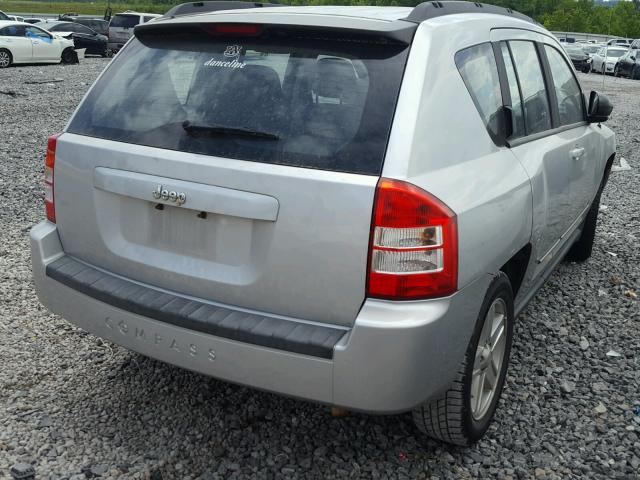 1J4NT4FB9AD591771 - 2010 JEEP COMPASS SP SILVER photo 4