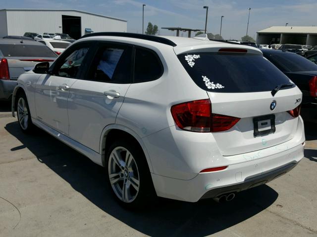 WBAVL1C57EVY23459 - 2014 BMW X1 XDRIVE2 WHITE photo 3