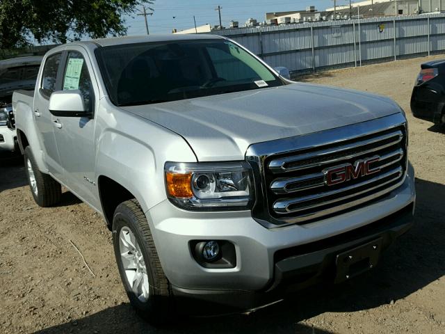 1GTG5CEN1J1247528 - 2018 GMC CANYON SLE SILVER photo 1