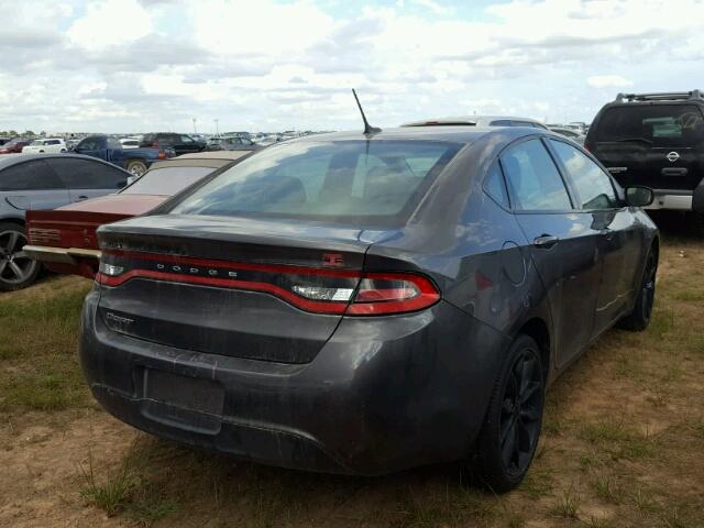 1C3CDFFA8GD821732 - 2016 DODGE DART SXT S GRAY photo 4