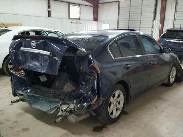 1N4AL21E18C158736 - 2008 NISSAN ALTIMA 2.5 BLUE photo 4