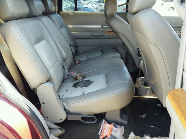 1A8HW58N38F127454 - 2008 CHRYSLER ASPEN LIMI 勃艮第红 照片 6