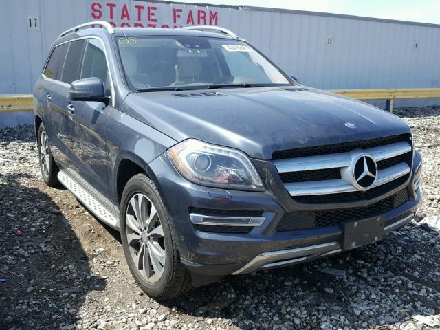 4JGDF2EE1DA232327 - 2013 MERCEDES-BENZ GL 350 BLU GRAY photo 1