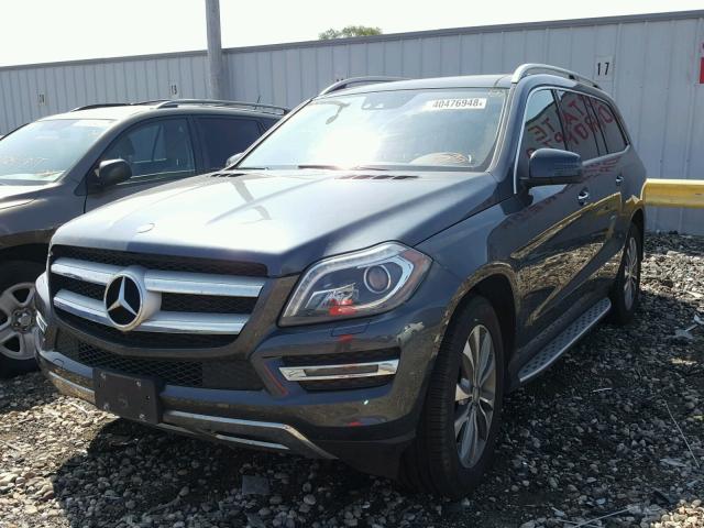 4JGDF2EE1DA232327 - 2013 MERCEDES-BENZ GL 350 BLU GRAY photo 2