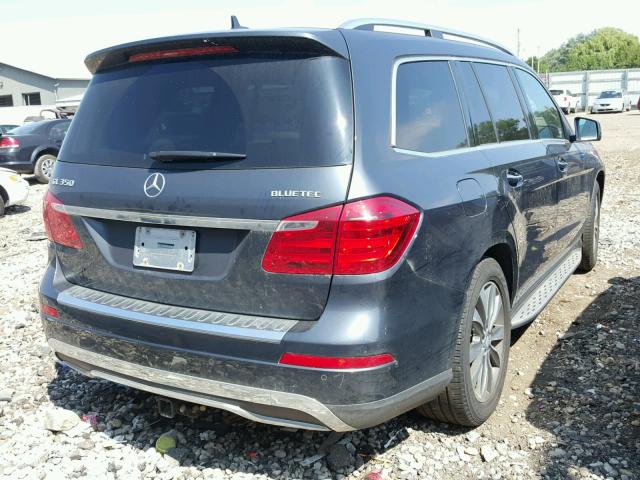 4JGDF2EE1DA232327 - 2013 MERCEDES-BENZ GL 350 BLU GRAY photo 4