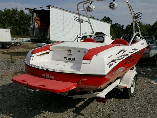 YAMCM180K304 - 2004 YAMAHA MARINE/TRL RED photo 4