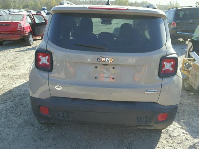 ZACCJABH5FPC21244 - 2015 JEEP RENEGADE L TAN photo 10