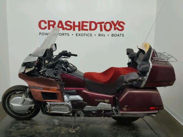 1HFSC2201KA107375 - 1989 HONDA GL1500 MAROON photo 3