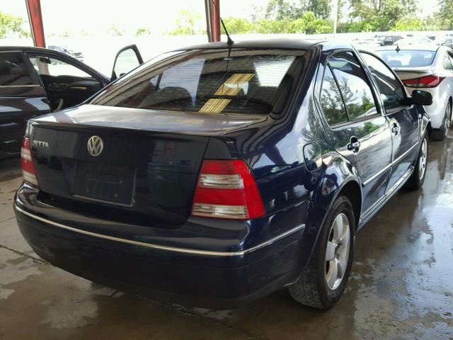 3VWSK69M95M016260 - 2005 VOLKSWAGEN JETTA GLS BLUE photo 4