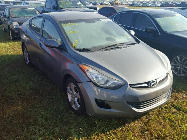 5NPDH4AE8DH258738 - 2013 HYUNDAI ELANTRA GL GRAY photo 1