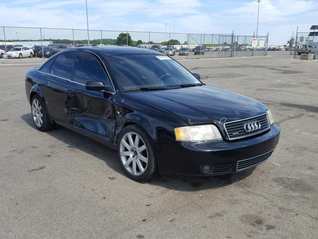 WAUCD64B64N100917 - 2004 AUDI A6 S-LINE BLACK photo 1