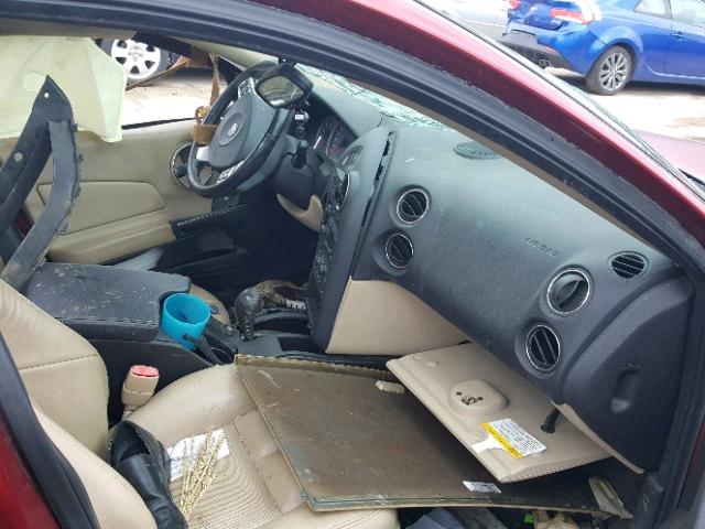 2G2WR584771173294 - 2007 PONTIAC GRAND PRIX MAROON photo 5