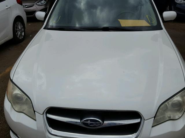 4S3BL846094216708 - 2009 SUBARU LEGACY 3.0 WHITE photo 9