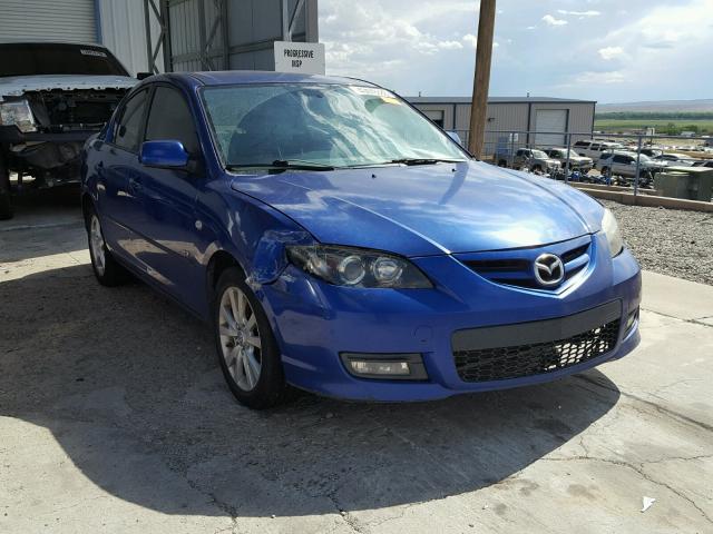 JM1BK323371662638 - 2007 MAZDA 3 S BLUE photo 1