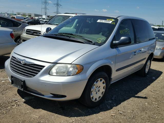 1C4GJ25B73B265363 - 2003 CHRYSLER VOYAGER SILVER photo 2