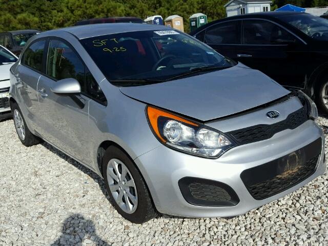 KNADM5A35D6303898 - 2013 KIA RIO SILVER photo 1