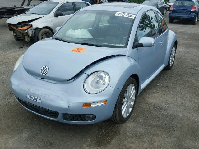 3VWRW21C19M507930 - 2009 VOLKSWAGEN NEW BEETLE 蓝色 照片 2