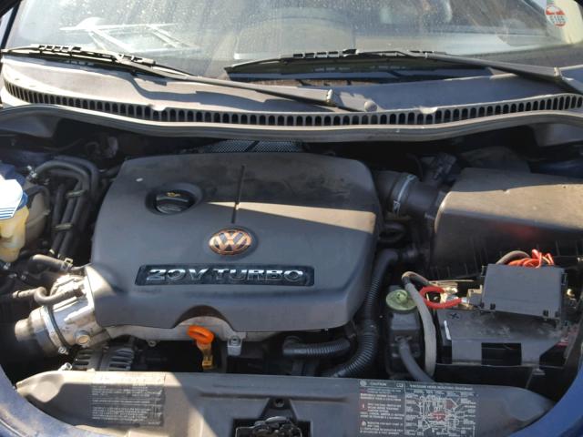 3VWCD31Y14M322718 - 2004 VOLKSWAGEN NEW BEETLE 蓝色 照片 7