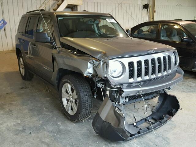 1C4NJRBB8DD228896 - 2013 JEEP PATRIOT SP GRAY photo 1