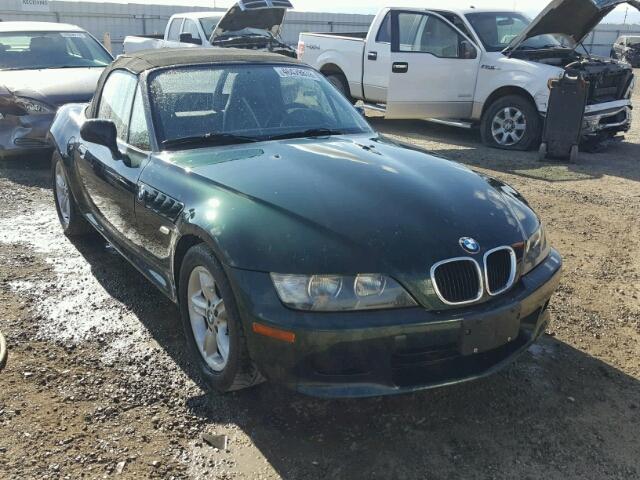 4USCH9344YLG03727 - 2000 BMW Z3 2.3 GREEN photo 1