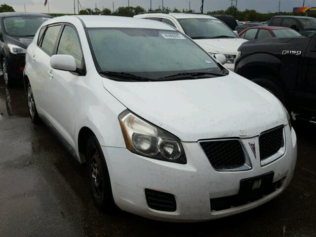 5Y2SP67889Z434856 - 2009 PONTIAC VIBE WHITE photo 1