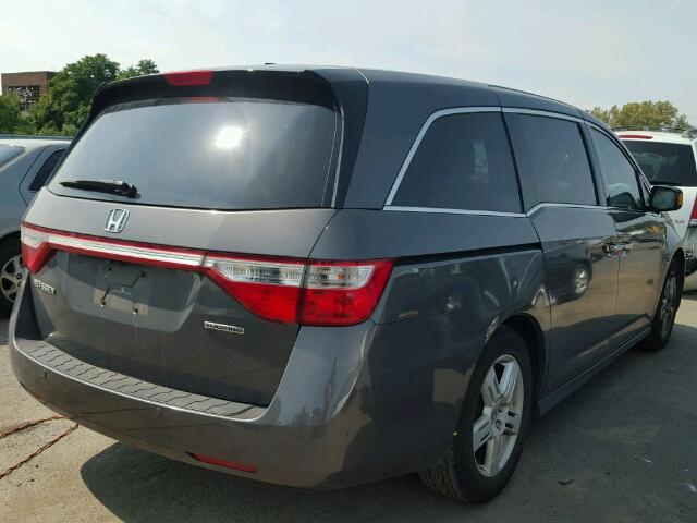 5FNRL5H92CB126123 - 2012 HONDA ODYSSEY TO GRAY photo 4