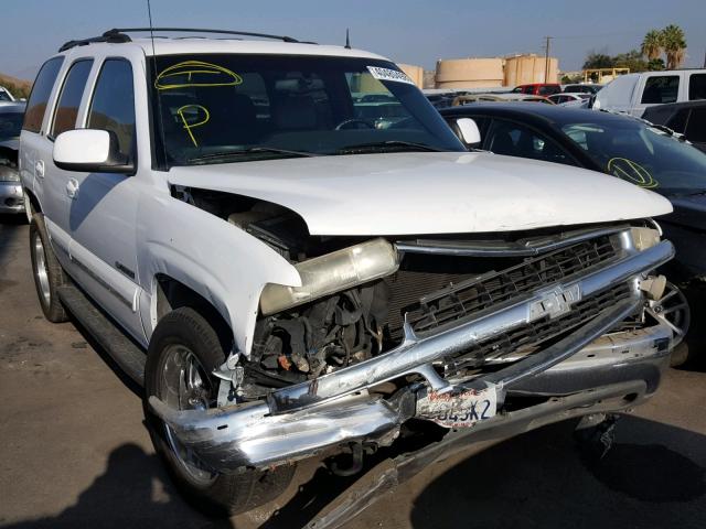 1GNEC13T82R191486 - 2002 CHEVROLET TAHOE C150 WHITE photo 1