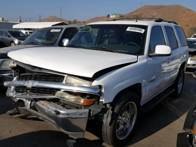 1GNEC13T82R191486 - 2002 CHEVROLET TAHOE C150 WHITE photo 2